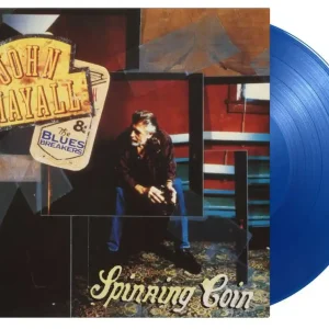 John Mayall Spinning Coin - Transparent Blue Vinyl - Sealed UK Vinyl LP Affordable