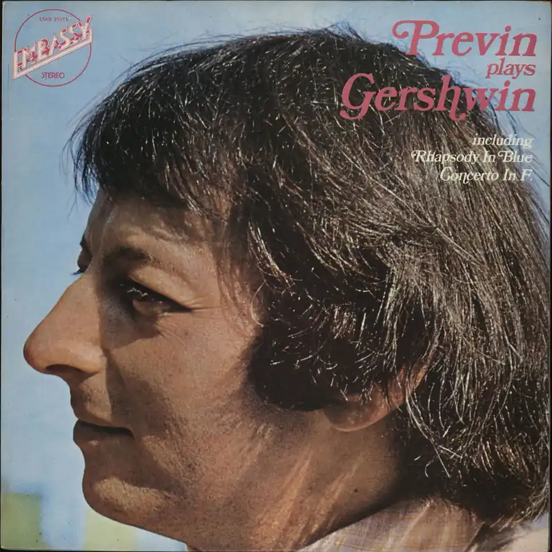 Same Day Shipping André Previn Previn Plays Gershwin UK Vinyl LP
