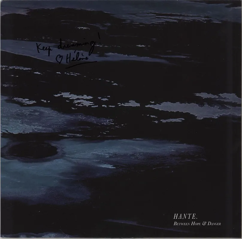 New Arrival Hante. Between Hope & Danger - 1st - Blue Violet Vinyl - Signed French Vinyl LP