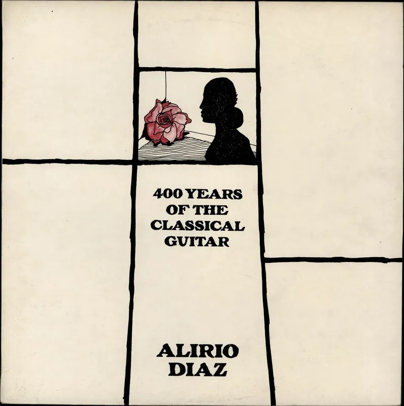 Save Now Alirio Díaz 400 Years Of The Classical Guitar UK Vinyl LP