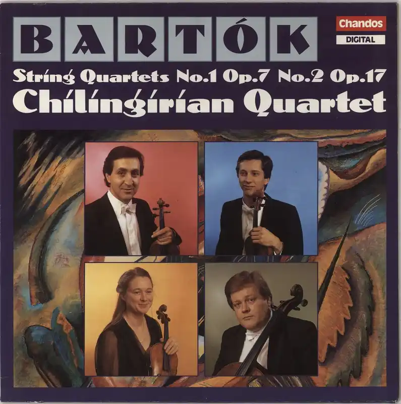 Big Sale Béla Bartók Bartók: String Quartets No. 1 Op. 7 & No. 2 Op. 17 UK Vinyl LP