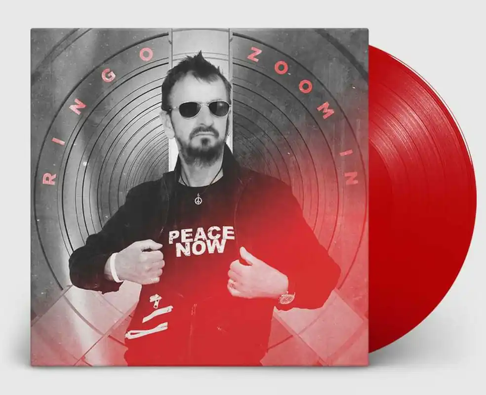 Ringo Starr Zoom In EP - Red Vinyl - Sealed UK 12" vinyl Latest