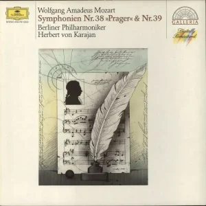 Markdown Wolfgang Amadeus Mozart Symphony No. 38 [Prager] & Symphony No. 34 UK Vinyl LP