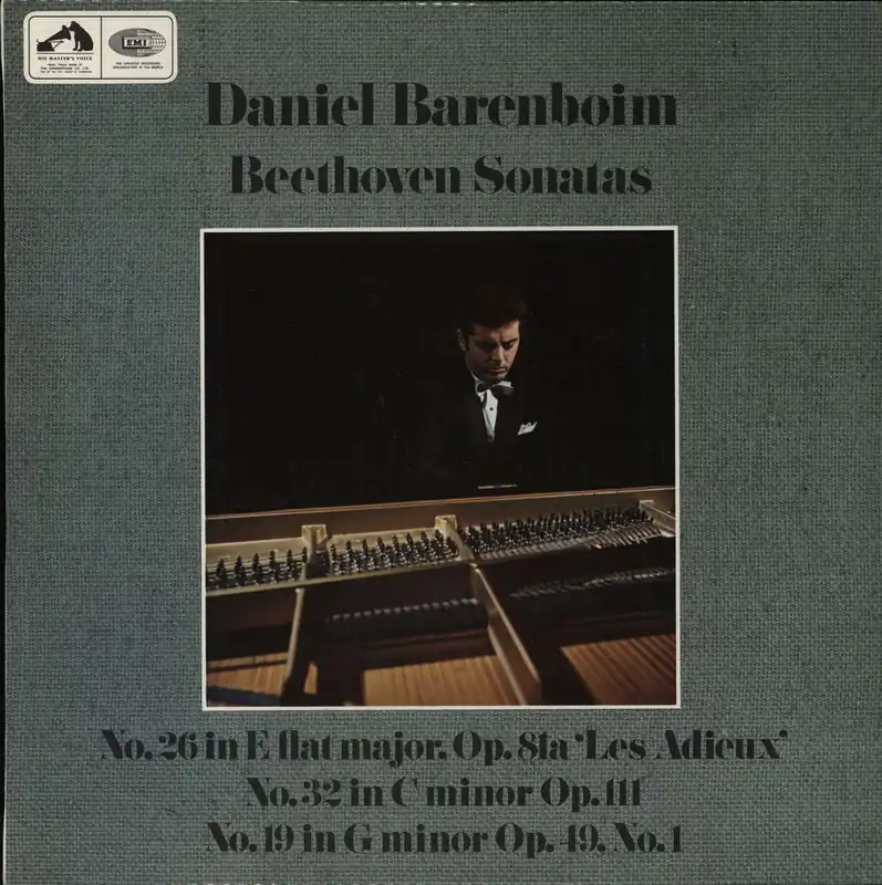Handmade Ludwig Van Beethoven Beethoven Sonatas: No.26 In E Flat Major, Op.81a 'Les Adieux'; No.32 In C Minor, Op.111; No.19 In G UK Vinyl LP