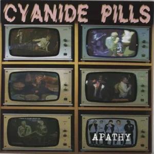 Cyanide Pills Apathy - Grey Vinyl UK 7" vinyl Direct From Manufacturer