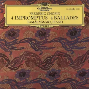 Tamás Vásáry Chopin: 4 Impromptus / 4 Balladen German Vinyl LP Fast Shipping