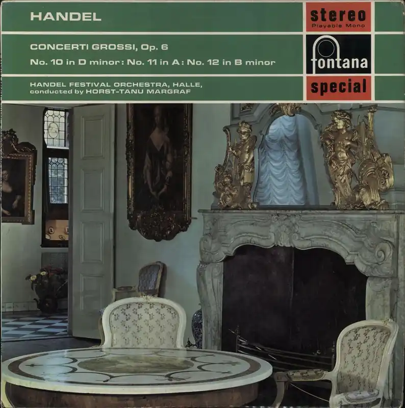 George Frideric Handel Concerti Grossi, Op. 6 Dutch Vinyl LP In Demand
