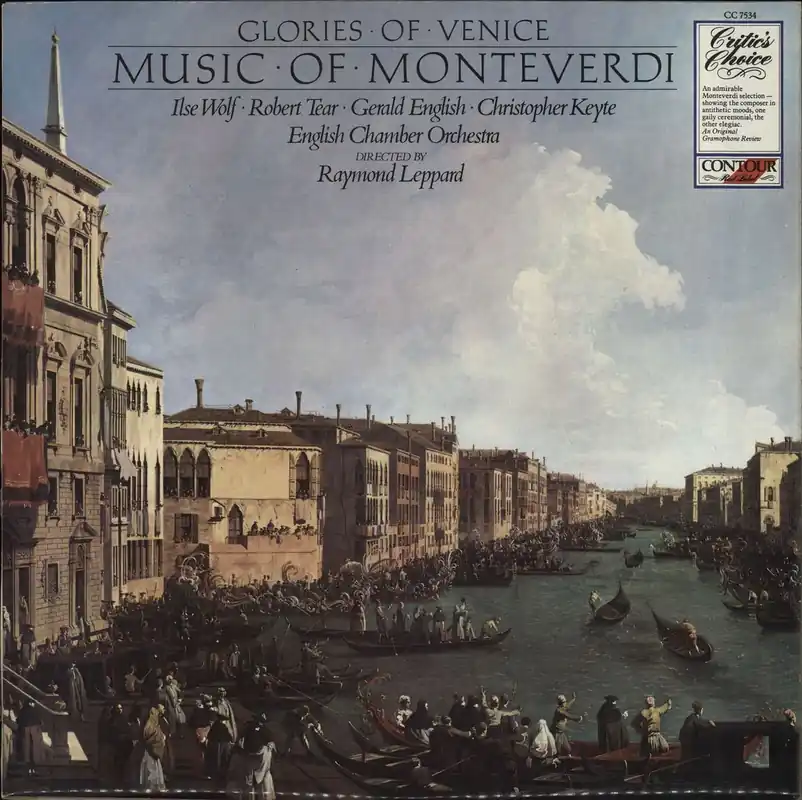 Claudio Monteverdi Glories Of Venice - Music Of Monteverdi UK Vinyl LP Must Have