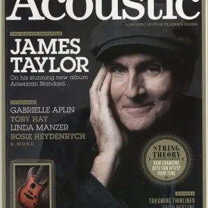 James Taylor Guitarist Presents Acoustic UK Magazine Fresh Stock