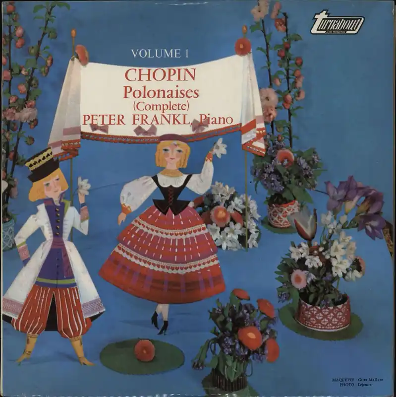 Chopin Polonaises (Complete) Volume 1 UK Vinyl LP Holiday Sale