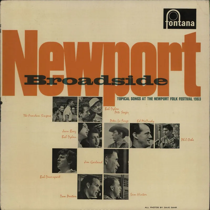 Various-Blues & Gospel Newport Broadside UK Vinyl LP Super Sale