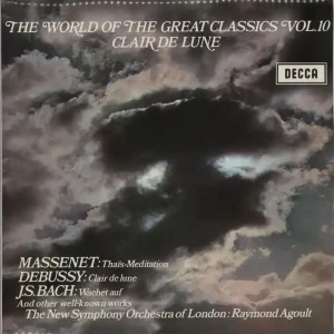 Various-Classical & Orchestral The World Of The Great Classics Vol.10 Clair De Lune UK Vinyl LP Special Offer