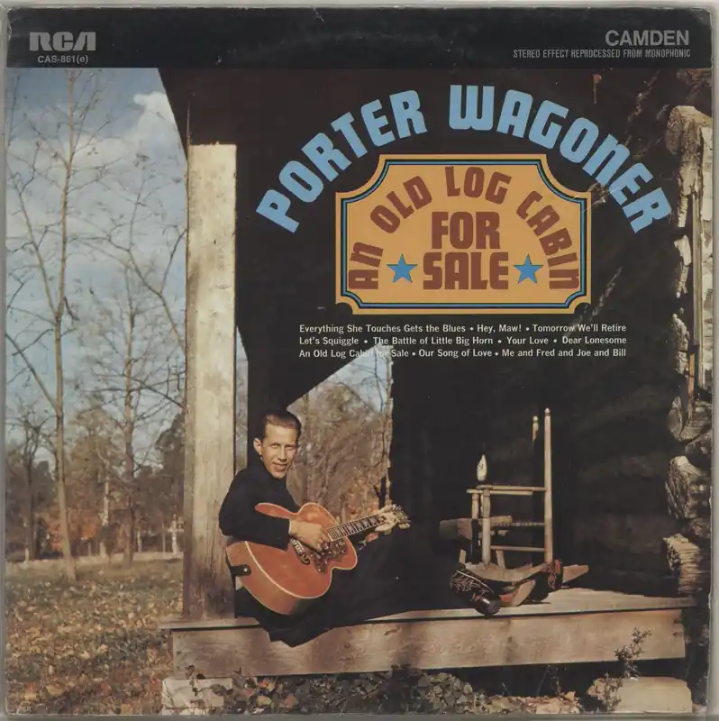 Porter Wagoner An Old Log Cabin For Sale US Vinyl LP Get Yours