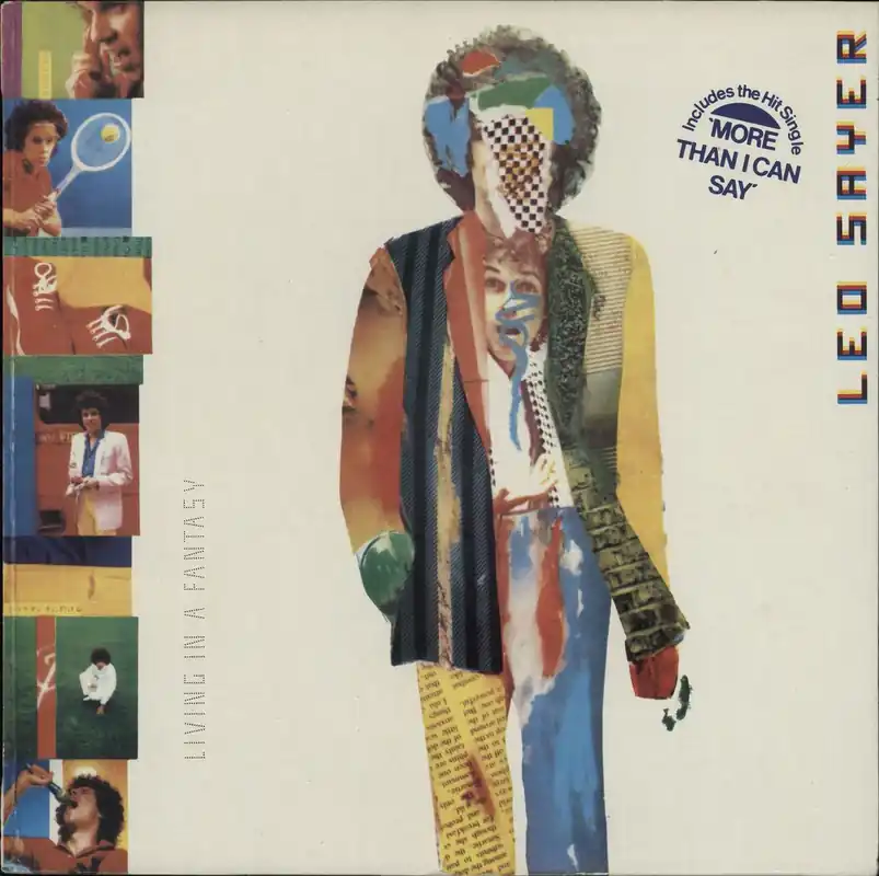 Budget Leo Sayer Living In A Fantasy Yugoslavian Vinyl LP