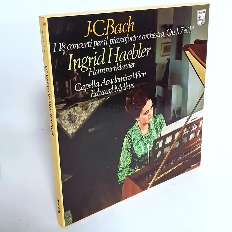 Get Yours Johann Christian Bach Bach: I 18 Concerti Per Il Pianoforte E Orchestra, Op. 1, 7 & 13 Dutch Vinyl box set