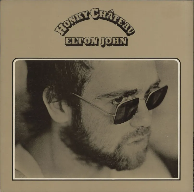 Elton John Honky Chateau - 2nd - Brown UK Vinyl LP Hassle-Free Returns