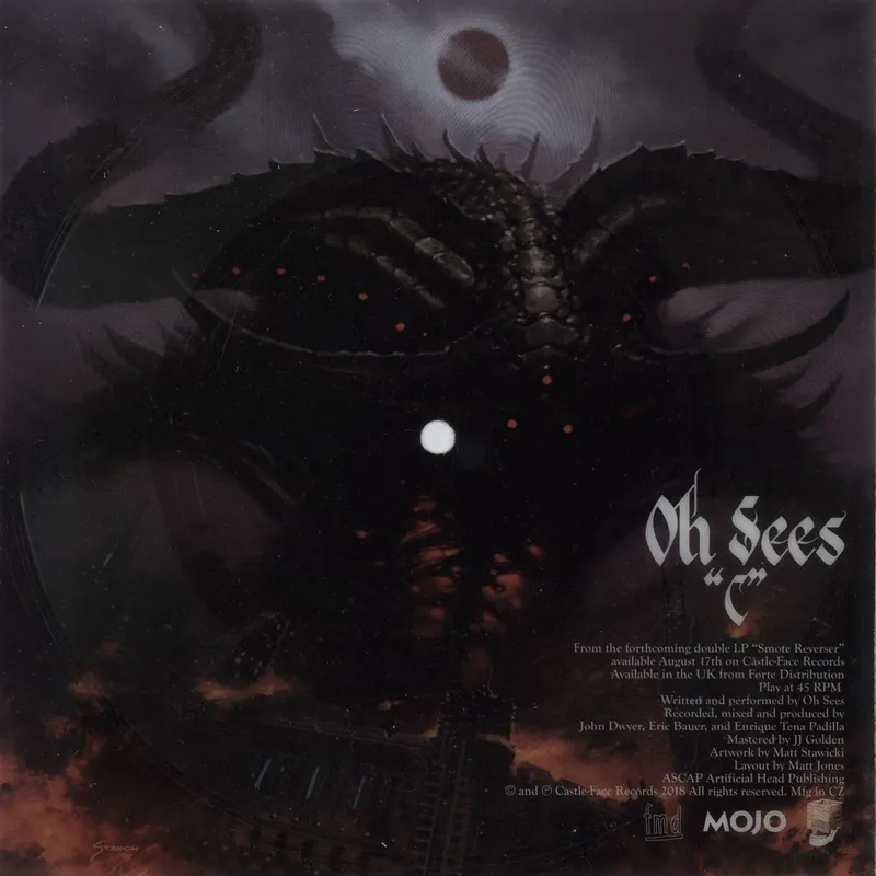 Thee Oh Sees "C" - FlexiDisc UK 7" vinyl Don’t Miss Out