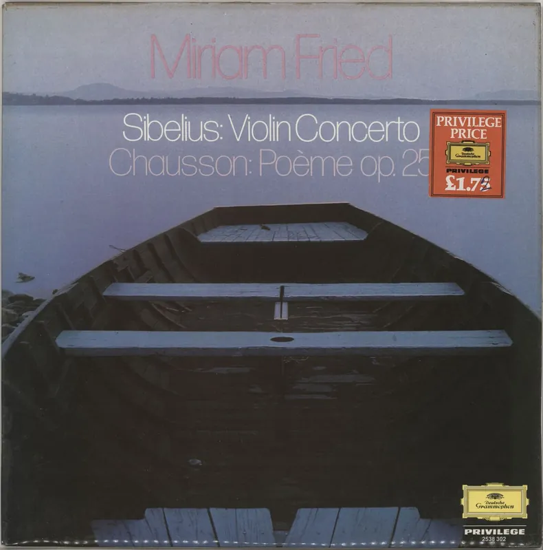 Jean Sibelius Sibelius: Violin Concerto / Chausson: Poème Op. 25 UK Vinyl LP Direct From Manufacturer