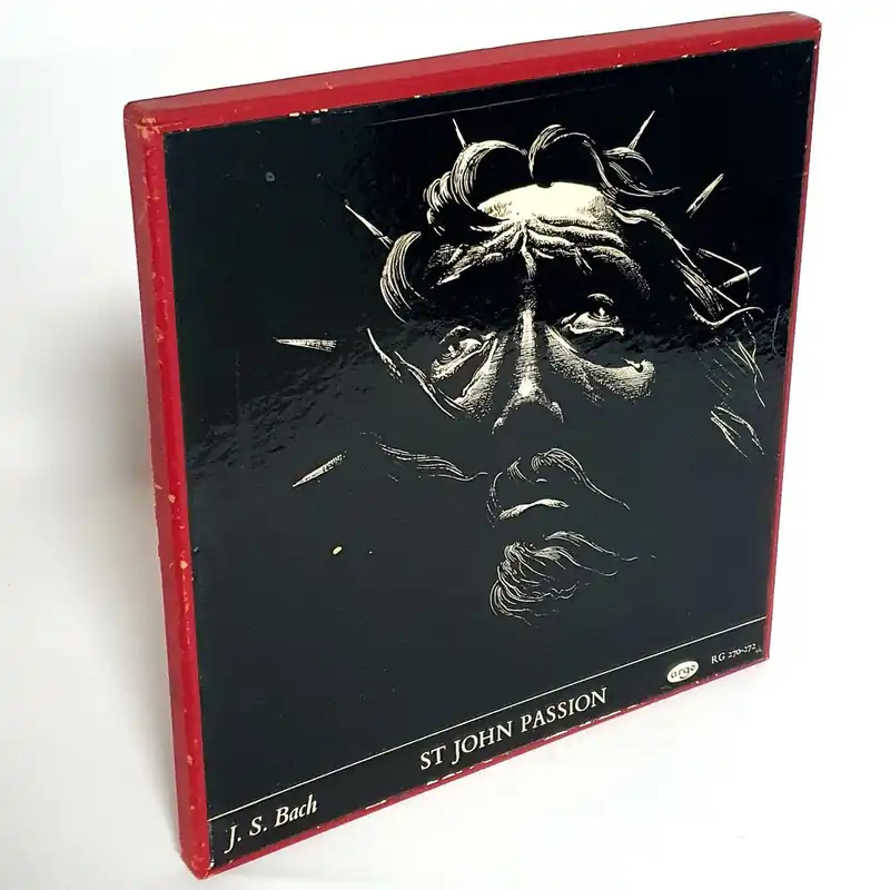 Johann Sebastian Bach Bach: St John Passion UK Vinyl box set Hassle-Free Returns