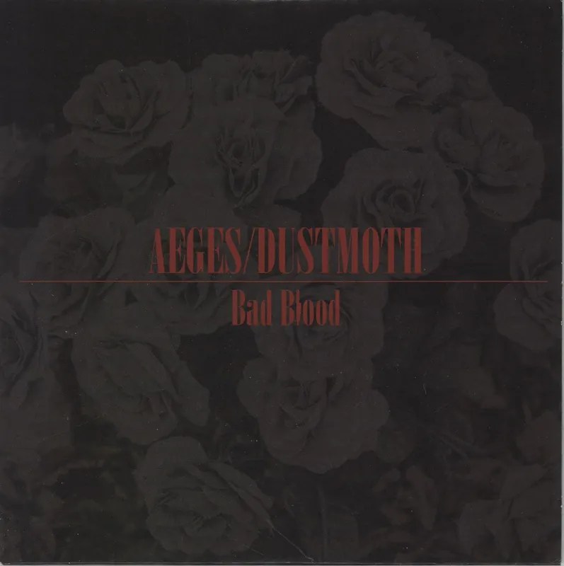 Dust Moth Bad Blood EP - Red & Grey Splattered Vinyl US 7" vinyl Don’t Miss Out