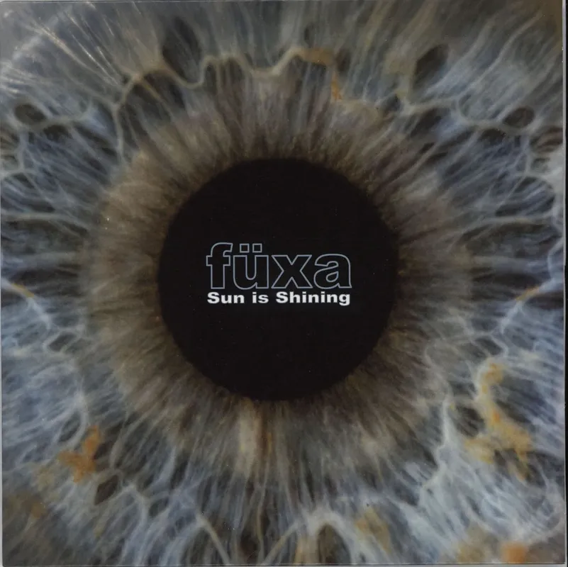 Markdown Fuxa Sun Is Shining - Yellow & Blue Splattered Vinyl UK 7" vinyl