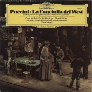 Giacomo Puccini La Fanciulla De West (Opera Highlights) UK Vinyl LP Don’t Miss Out