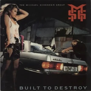 Michael Schenker Group Built To Destroy - Gold promo stamped UK Vinyl LP Flash Sale