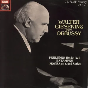 Walter Gieseking Walter Gieseking Plays Debussy UK 2-LP vinyl set Mega Sale