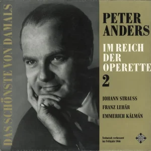 Holiday Sale Peter Anders Im Reich Der Operette II German Vinyl LP