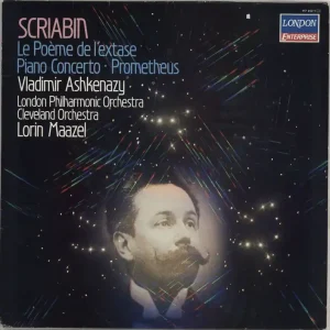 Brand New Vladimir Ashkenazy Scriabin: Le Poème De L'Extase / Piano Concerto / Prometheus Dutch Vinyl LP