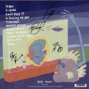 Special Offer The Wytches  All Your Happy Life - Purple Vinyl + Bonus CD-R - Autographed UK Vinyl LP