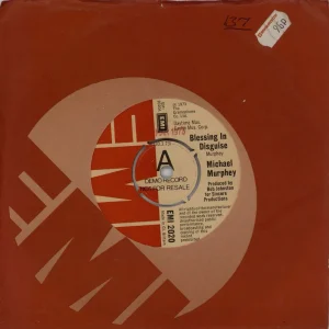 Michael Murphey Blessing In Disguise - A Label UK Promo 7" vinyl Factory Price
