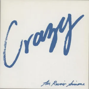 Save Now Au Revoir Simone Crazy UK 7" vinyl