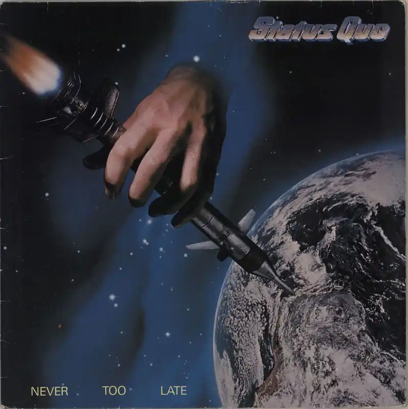 New Arrival Status Quo Never Too Late Dutch Vinyl LP