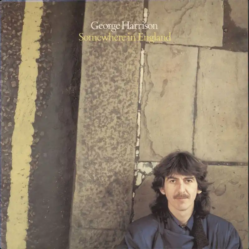 Certified George Harrison Somewhere In England Japanese Vinyl LP