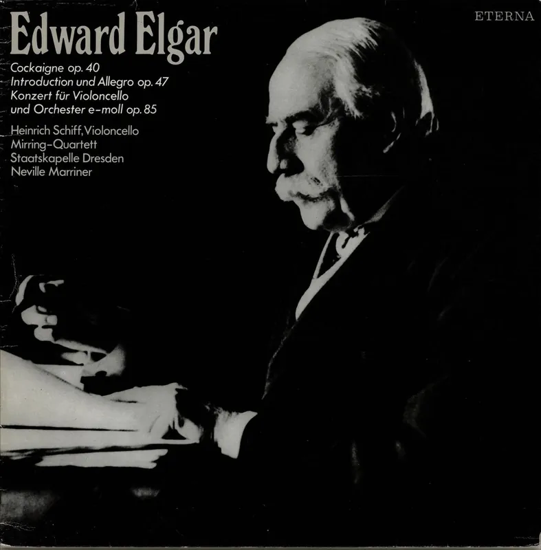 Shop Now Edward Elgar Cockaigne / Introduction Und Allegro / Konzert Für Violoncello Und Orchester German Vinyl LP