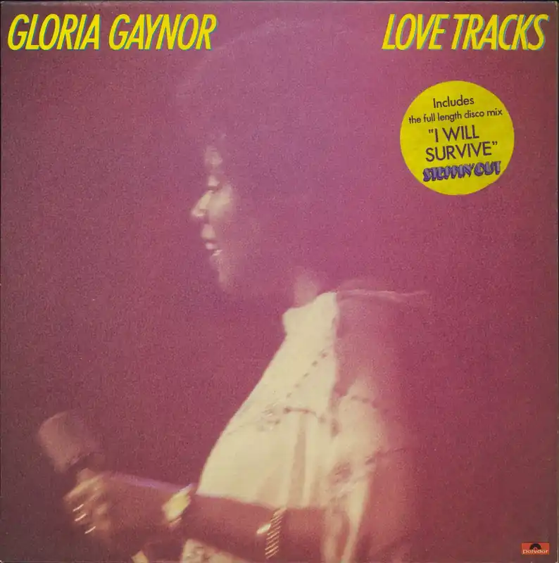 Express Delivery Gloria Gaynor Love Tracks - Hype stickered sleeve UK Vinyl LP