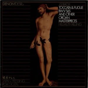 Helmuth Rilling Bach: Toccata & Fugue BWV565 & Other Organ Masterpieces Japanese Vinyl LP Free Returns
