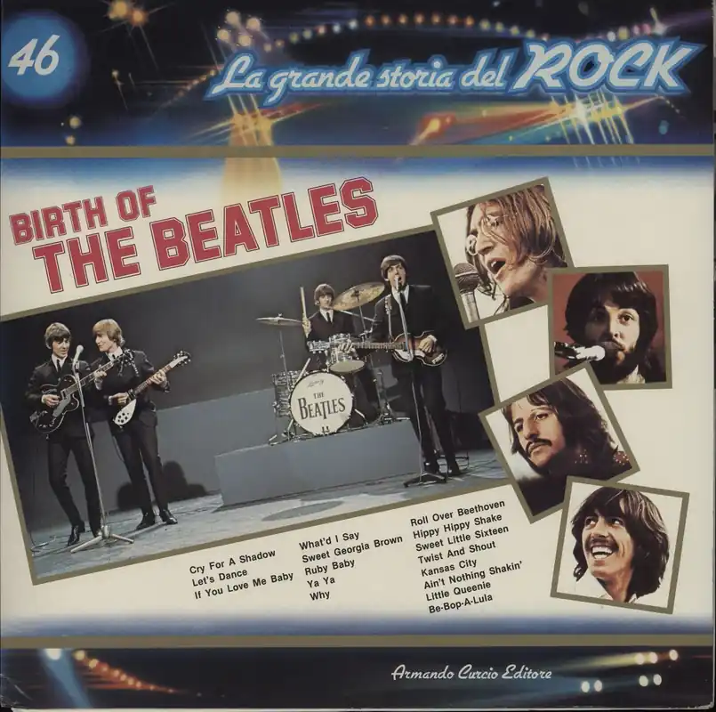 The Beatles Birth Of The Beatles + Insert Italian Vinyl LP Special Discount