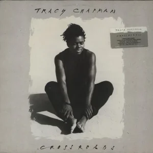 Certified Tracy Chapman Crossroads + Hype Sticker + Lyric Sheet UK Vinyl LP