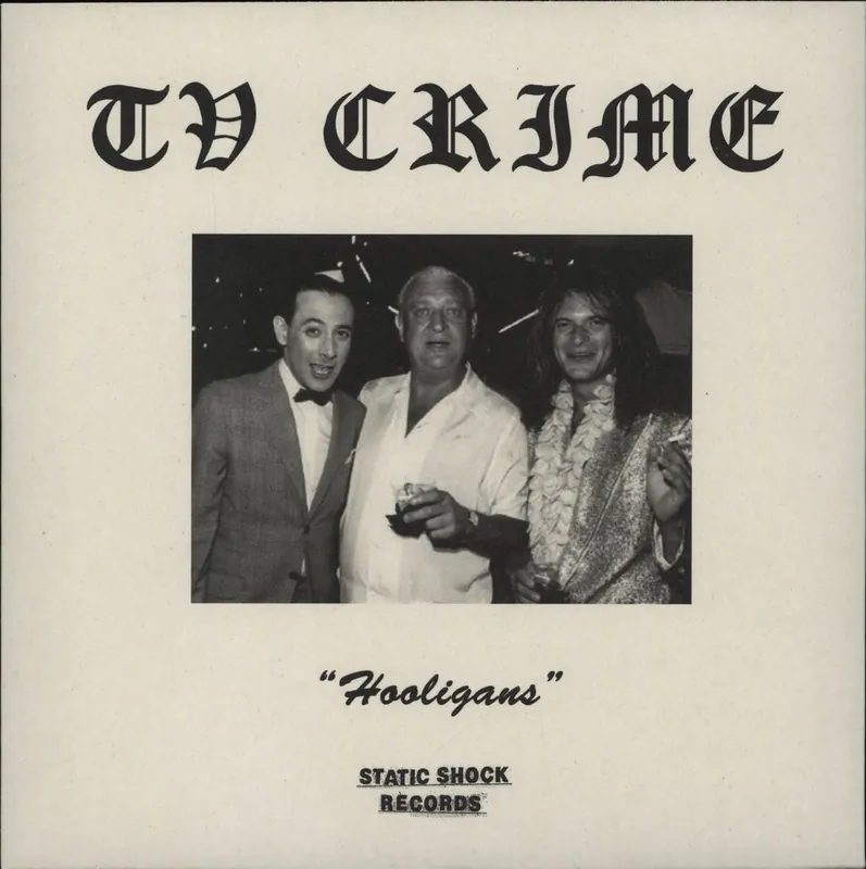 TV Crime Hooligans UK 7" vinyl Worldwide Shipping