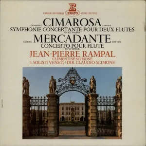 Limited Time Jean-Pierre Rampal Domenico Cimarosa: Symphonie Concertante Pour Deux Flutes / Saverio Mercadante: Concerto Pour Flute French Vinyl LP
