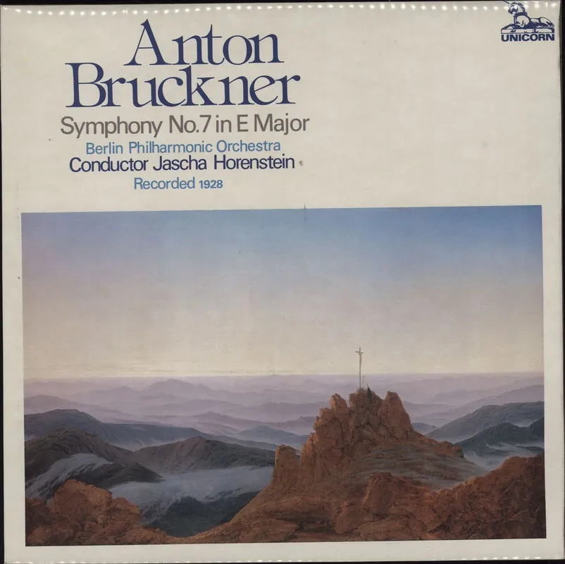 Order Now Anton Bruckner Symphony No. 7 in E Major UK Vinyl LP