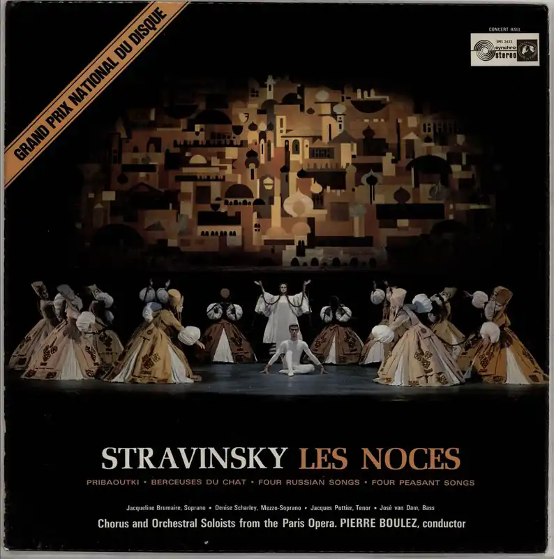 Igor Stravinsky Les Noces UK Vinyl LP Seasonal Sale