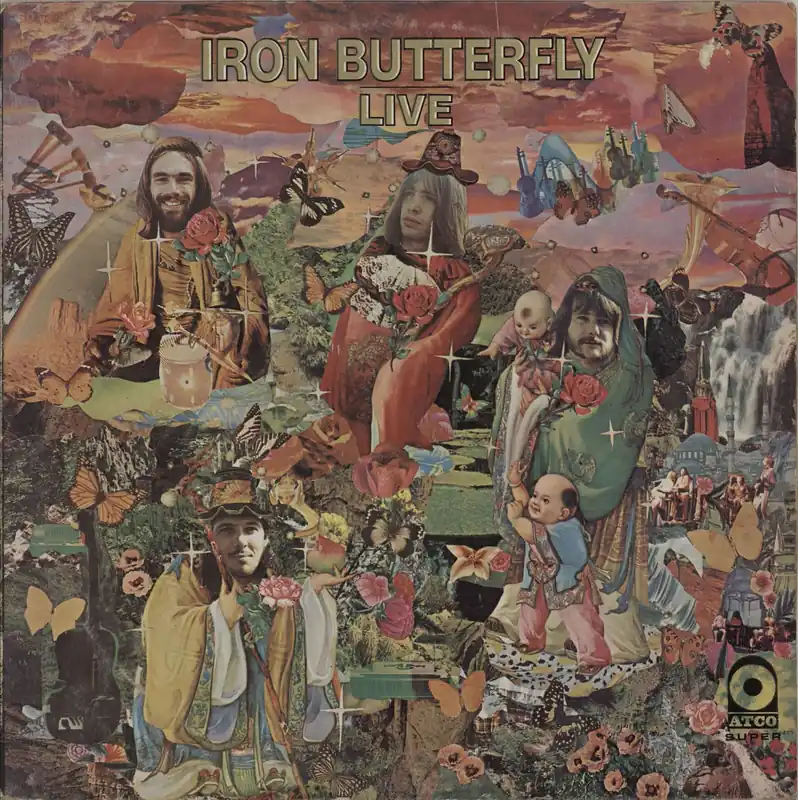 Cheap Iron Butterfly Live UK Vinyl LP