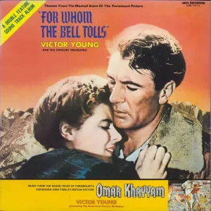 Original Soundtrack For Whom The Bell Tolls / Omar Khayyam Japanese Vinyl LP Exclusive