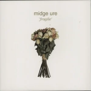 In Demand Midge Ure Fragile + Art Print UK Vinyl LP