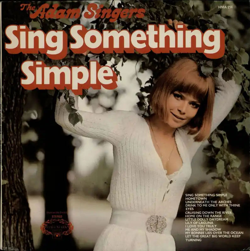 Cliff Adams Sing Something Simple UK Vinyl LP Popular