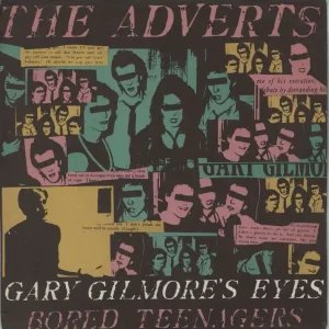 The Adverts Gary Gilmore's Eyes - P/S - White Lettering UK 7" vinyl Exclusive Offer