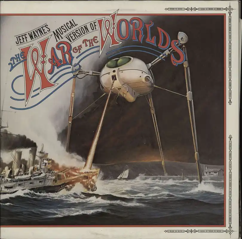 Warranty Included Jeff Wayne The War Of The Worlds - 3rd - EX UK 2-LP vinyl set